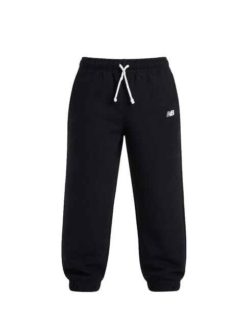 FRENCH TERRY Pantaloni de trening pentru copii caviar nb - Treninguri pentru copii