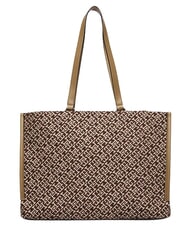 TOMMY HILFIGER TH JACQUARD Geantă de umăr mușchi de tundră - Genți femei - 4