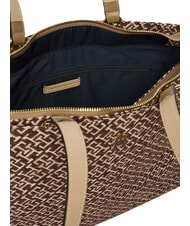 TOMMY HILFIGER TH JACQUARD Geantă de umăr mușchi de tundră - Genți femei - 6
