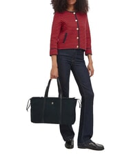 TOMMY HILFIGER TH SOFT NYLON Geantă de umăr, extra mare negru - Genți femei - 2