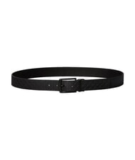 CALVIN KLEIN PIN BUCKLE Curea de piele negru/negru mat - Curele - 2