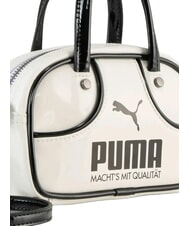 PUMA 1976 MICRO GRIP Geantă mini, cu curea de umăr alb-negru - Genți femei - 3