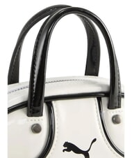 PUMA 1976 MICRO GRIP Geantă mini, cu curea de umăr alb-negru - Genți femei - 4