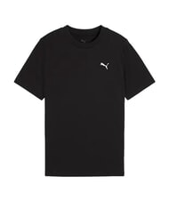PUMA WARDROBE ESS Tricou cu m&acirc;necă scurtă, din bumbac pur negru - Tricou copil - 4