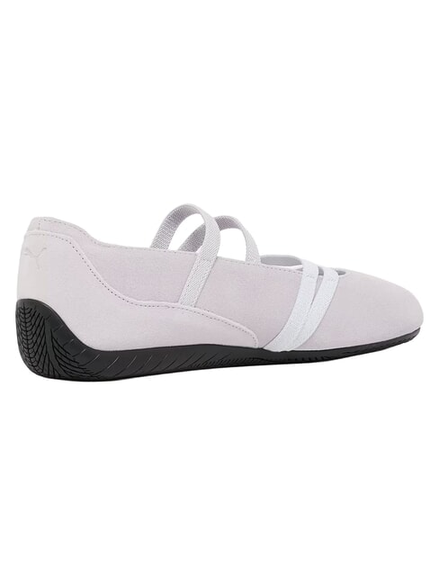 SPEEDCAT BALLET SD JR Balerine din piele roz strălucitor-alb - Pantofi pentru bebeluși