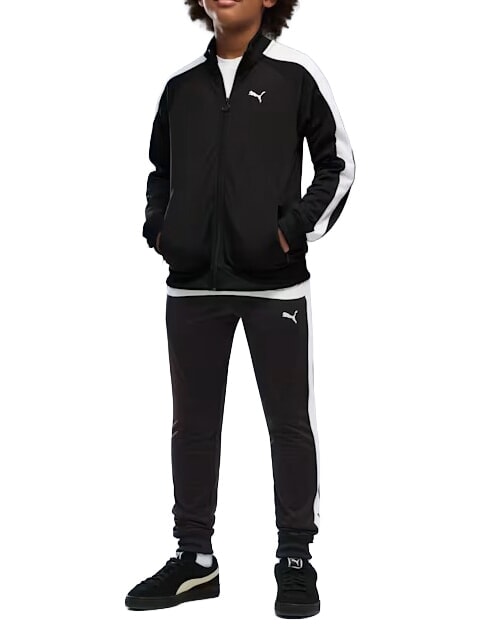 T7 ALWAYS ON Pantaloni de trening negru - Treninguri pentru copii