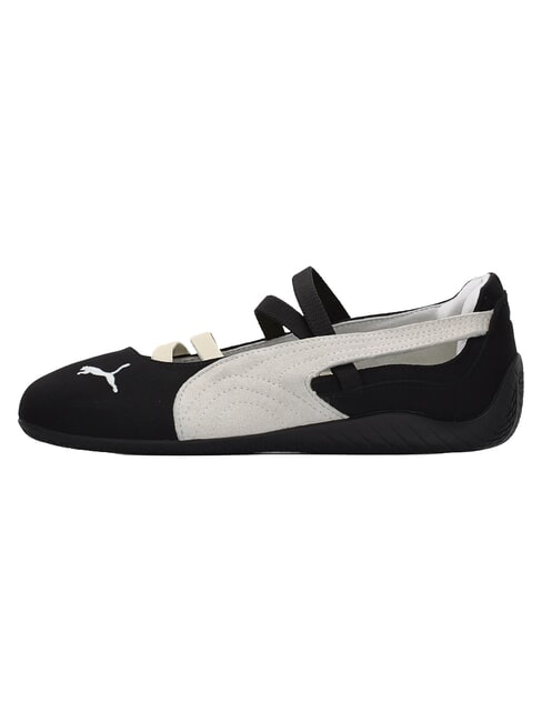 SPEEDCAT BALLET SD JR Balerine din piele negru- alb- alb cald - Pantofi pentru bebeluși
