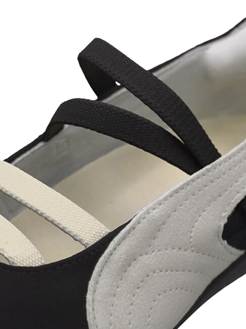 SPEEDCAT BALLET SD JR Balerine din piele negru- alb- alb cald - Pantofi pentru bebeluși