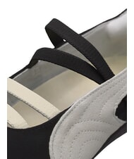 PUMA SPEEDCAT BALLET SD JR Balerine din piele negru- alb- alb cald - Pantofi pentru bebeluși - 6