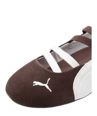 PUMA SPEEDCAT BALLET SD JR Balerine din piele roz strălucitor-alb - Pantofi pentru bebeluși - 6