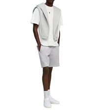 PUMA SELECT Pantaloni scurți din bumbac gri deschis heather - Pantaloni pentru copii - 3