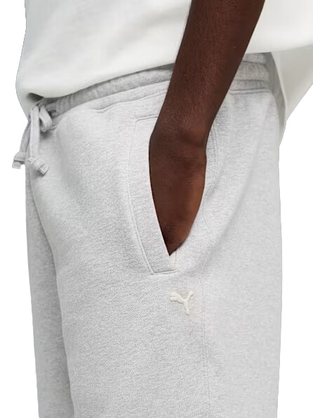 SELECT Pantaloni scurți din bumbac gri deschis heather - Pantaloni pentru copii