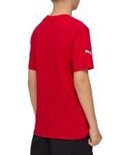 PUMA FERRARI Tricou din bumbac cu m&acirc;necă scurtă roșu de curse - Tricou copil - 2