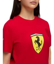 PUMA FERRARI Tricou din bumbac cu m&acirc;necă scurtă roșu de curse - Tricou copil - 4