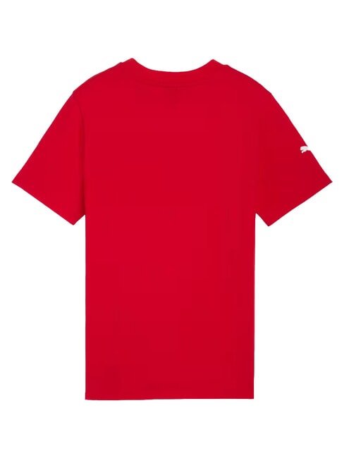 FERRARI Tricou din bumbac cu m&acirc;necă scurtă roșu de curse - Tricou copil