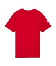 PUMA FERRARI Tricou din bumbac cu m&acirc;necă scurtă roșu de curse - Tricou copil - 6