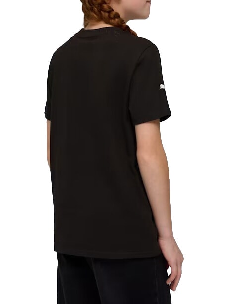 FERRARI Tricou din bumbac cu m&acirc;necă scurtă negru - Tricou copil