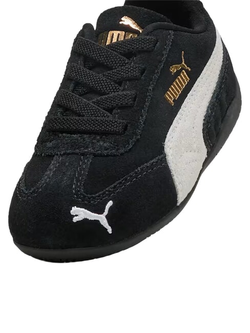 SPEEDCAT OG INF Adidași pentru primii pași alb-negru - Pantofi pentru bebeluși