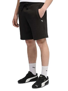 SELECT Pantaloni scurți din bumbac negru - Pantaloni pentru copii
