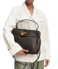 MICHAEL KORS HAMILTON MODERNE Geantă de m&acirc;nă, cu curea de umăr ciocolată - Genți femei - 2
