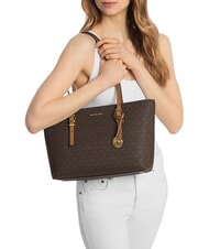 MICHAEL KORS QUINN Sacoșă de cumpărături brun/ghindă - Genți femei - 2