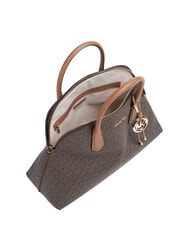 MICHAEL KORS FREDDIE L Geantă de m&acirc;nă, cu curea de umăr brun/ghindă - Genți femei - 4