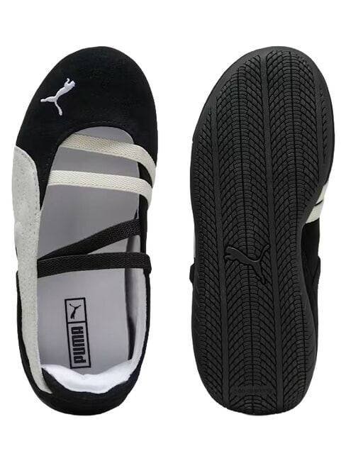 SPEEDCAT BALLET SD PS Balerine negru- alb- alb cald - Pantofi pentru bebeluși