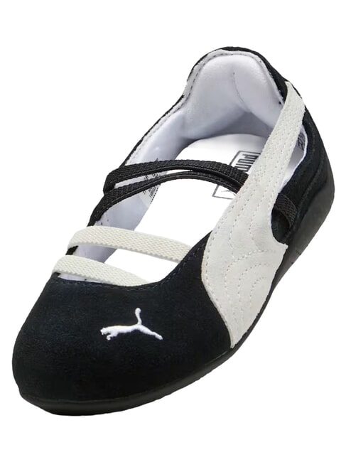 SPEEDCAT BALLET SD PS Balerine negru- alb- alb cald - Pantofi pentru bebeluși