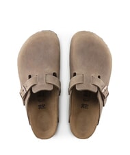 BIRKENSTOCK BOSTON Sandale unisex din piele tutun brun - Pantofi unisex - 3