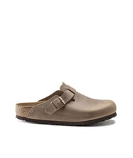 BIRKENSTOCK BOSTON Sandale unisex din piele tutun brun - Pantofi unisex - 2