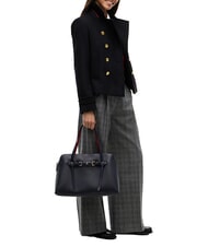 TOMMY HILFIGER TH BUCKLE Geantă de umăr albastru spațial - Genți femei - 2