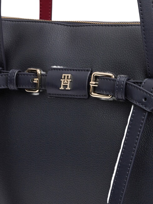 TH BUCKLE Geantă de umăr albastru spațial - Genți femei