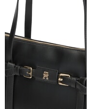 TOMMY HILFIGER TH BUCKLE Geantă de umăr negru - Genți femei - 3