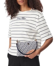 TOMMY HILFIGER TH JACQUARD Geantă de umăr albastru spațial - Genți femei - 2