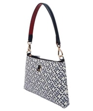 TOMMY HILFIGER TH JACQUARD Geantă de umăr albastru spațial - Genți femei - 3