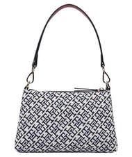 TOMMY HILFIGER TH JACQUARD Geantă de umăr albastru spațial - Genți femei - 4