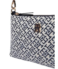 TOMMY HILFIGER TH JACQUARD Geantă de umăr albastru spațial - Genți femei - 5