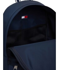 TOMMY HILFIGER TJM COLLEGIATE Rucsac cu buzunar frontal marina de noapte &icirc;ntunecată - Rucsacuri pentru școală și timp liber - 4