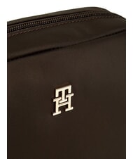 TOMMY HILFIGER POPETTE Geantă mini pentru cameră de umăr fondant maro - Genți femei - 5
