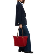 TOMMY HILFIGER POPETTE Sacoșă de cumpărături roșu de toamnă - Genți femei - 2