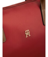 TOMMY HILFIGER POPETTE Sacoșă de cumpărături roșu de toamnă - Genți femei - 5