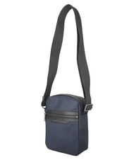 TOMMY HILFIGER TH NYLON Geantă cu buzunar frontal albastru spațial - Genți de umăr bărbați - 2