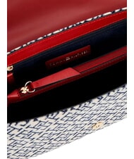 TOMMY HILFIGER TH JACQUARD Geantă de umăr albastru spațial - Genți femei - 4