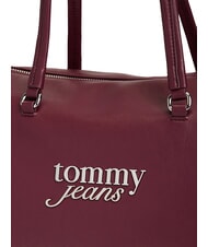 TOMMY HILFIGER TJW BOLD SCRIPT Geantă de umăr maro de lemn de trandafir - Genți femei - 4