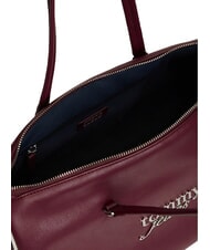 TOMMY HILFIGER TJW BOLD SCRIPT Geantă de umăr maro de lemn de trandafir - Genți femei - 5