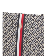 TOMMY HILFIGER TH JACQUARD Geantă de umăr albastru spațial - Genți femei - 5