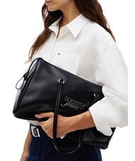 TOMMY HILFIGER TJW BOLD SCRIPT Geantă de umăr negru - Genți femei - 2