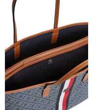 TOMMY HILFIGER TH MONOPLAY Geantă de m&acirc;nă, cu curea de umăr albastru spațial - Genți femei - 5