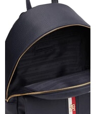 TOMMY HILFIGER TH CORP Rucsac cu buzunar frontal albastru spațial - Genți femei - 3