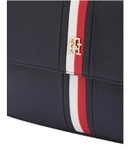 TOMMY HILFIGER TH CORP Rucsac cu buzunar frontal albastru spațial - Genți femei - 4